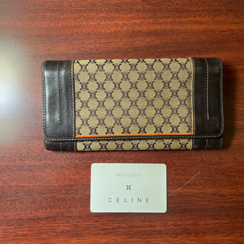 Authentic vintage Celine Wallet